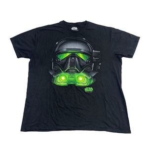 Star Wars Rogue One Death Trooper Tee Thrifted Vintage Style Size XL